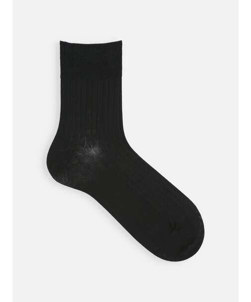 【Tabio MEN】スーピマリブショートソックス