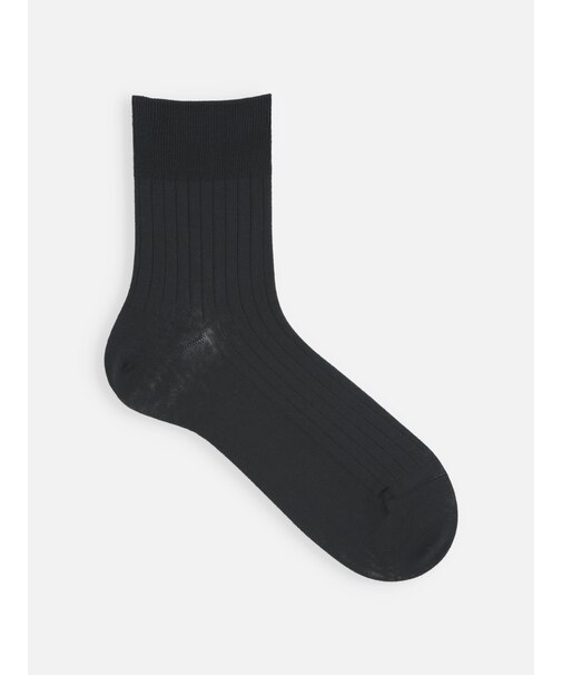 【Tabio MEN】スーピマリブショートソックス