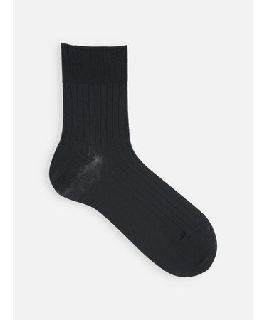 【Tabio MEN】スーピマリブショートソックス