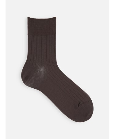 【Tabio MEN】スーピマリブショートソックス