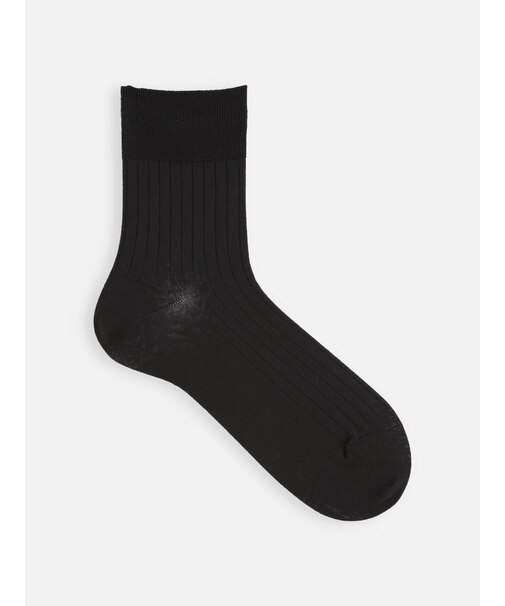 【Tabio MEN】スーピマリブショートソックス