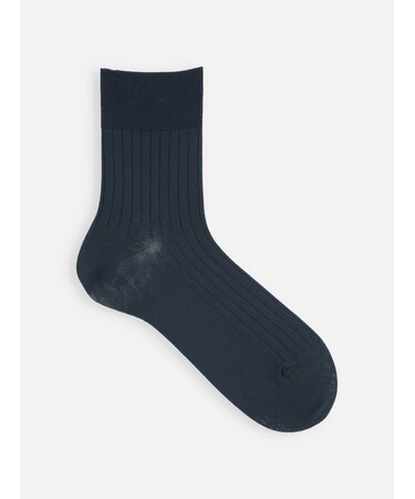 【Tabio MEN】スーピマリブショートソックス