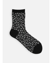 ガーゼ調マーガレットショートソックス