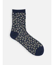 ガーゼ調マーガレットショートソックス