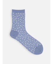 ガーゼ調マーガレットショートソックス