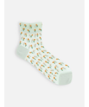 チュールチューリップショートソックス