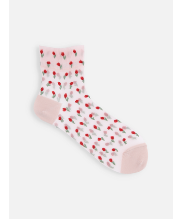 チュールチューリップショートソックス