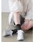 【WEB限定20色】軽やかにフィットするリブソックス