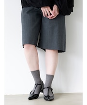 【WEB限定20色】軽やかにフィットするリブソックス