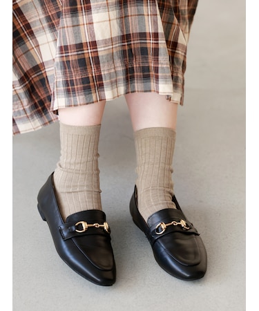 【WEB限定20色】軽やかにフィットするリブソックス