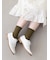 【WEB限定20色】軽やかにフィットするリブソックス