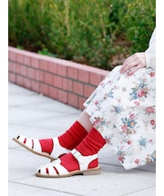 【WEB限定20色】軽やかにフィットするリブソックス