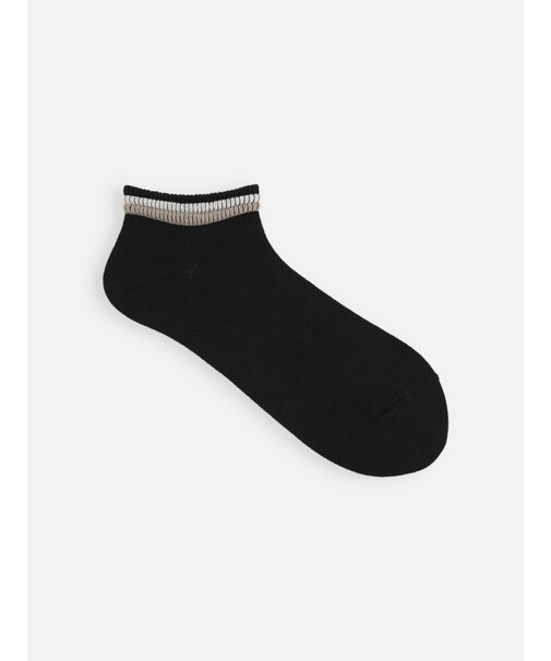 レイヤード風スニーカー丈ソックス