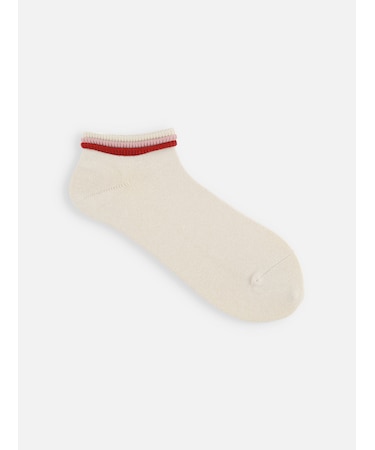 レイヤード風スニーカー丈ソックス