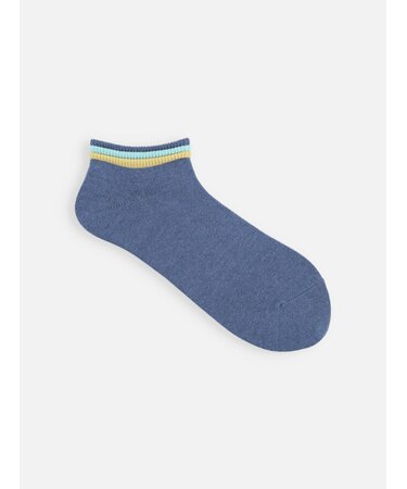 レイヤード風スニーカー丈ソックス