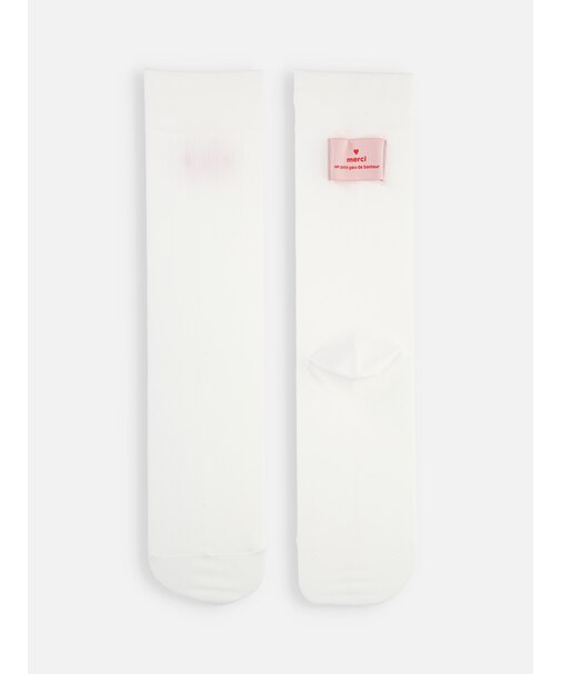 Merciタグ付ストライプソックス