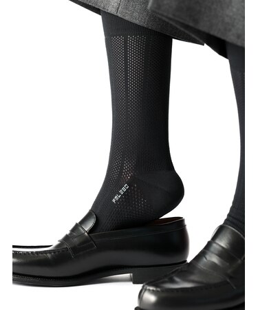 【Tabio MEN】軽い・涼しい・吸水・速乾 足裏までメッシュソックス / 28.0-29.0cm