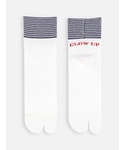 【Tabio MEN】ネイビーつま先ワンボーダーショートソックス