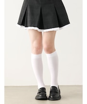 【やさしくフィット】ソフティナイロン無地ハイソックス