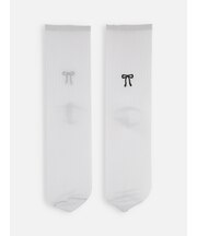 チュールりぼん刺繍ソックス