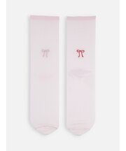 チュールりぼん刺繍ソックス