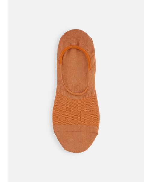 【綿麻】カジュアルカバーソックス / 深履きタイプ