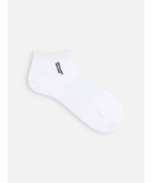 【Tabio MEN】DRY鹿の子刺繍スニーカー丈ソックス