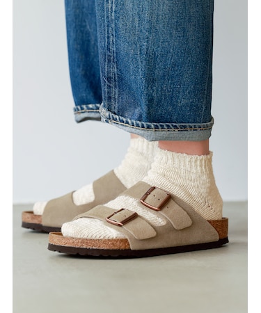 【Tabio MEN】ビッグスラブスニーカー丈ソックス
