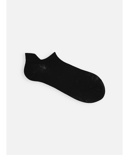 【さらっと冷感】 アキレスガードスニーカー丈ソックス