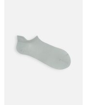 【さらっと冷感】 アキレスガードスニーカー丈ソックス