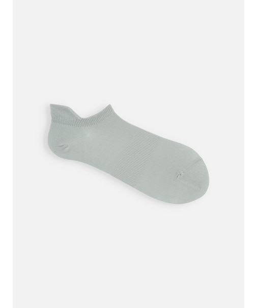 【さらっと冷感】 アキレスガードスニーカー丈ソックス