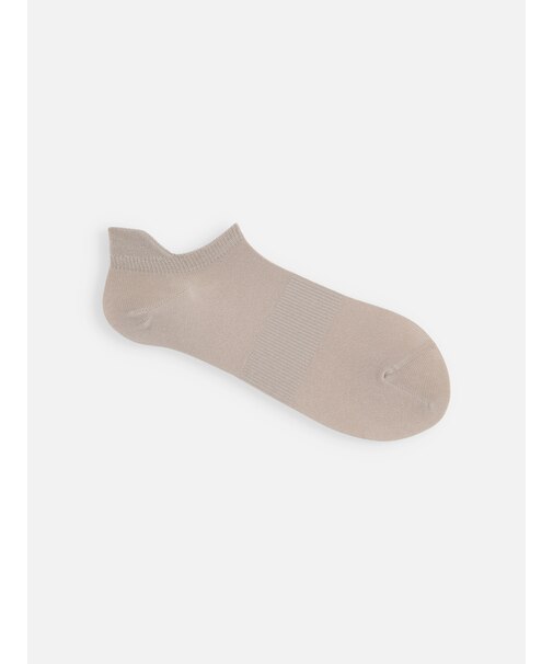 【さらっと冷感】 アキレスガードスニーカー丈ソックス