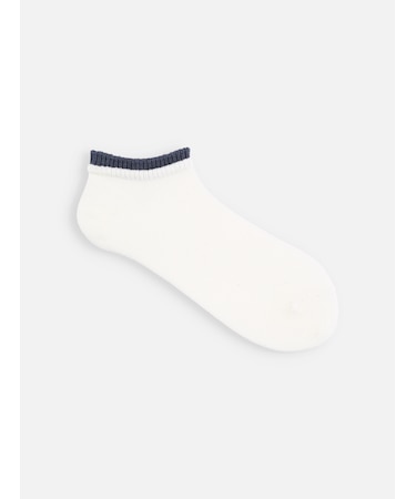 2枚重ね風スニーカー丈ソックス