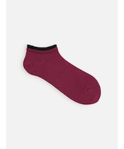 2枚重ね風スニーカー丈ソックス