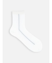 【涼感ドライ】ラメラインメッシュソックス