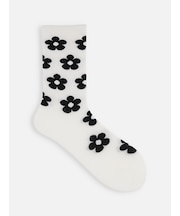 【ジュニアサイズ】フラワーソックス / 22-24cm