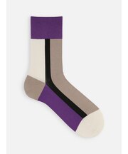 【Tabio MEN】パネルショートソックス