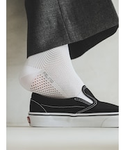 【Tabio MEN】軽い・涼しい・吸水・速乾 足裏までメッシュショート丈(27.0-29.0cm)
