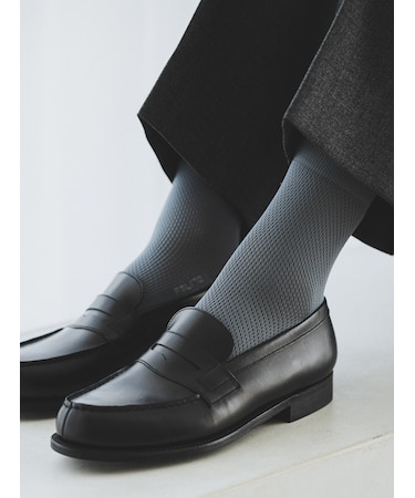 【Tabio MEN】軽い・涼しい・吸水・速乾 足裏までメッシュショート丈(27.0-29.0cm)