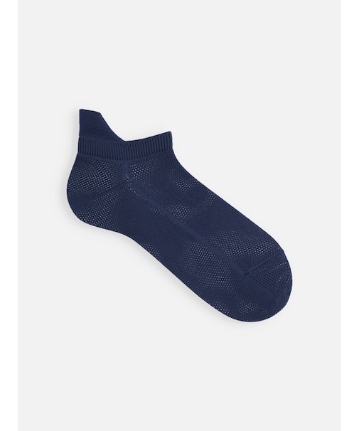 【Tabio MEN】DRYオールメッシュアキレスガードスニーカー丈ソックス