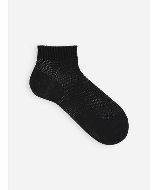 【Tabio MEN】綿麻メッシュスニーカー丈ソックス