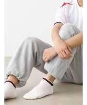 【Tabio MEN】サッカー応援 ミサンガスニーカー丈ソックス