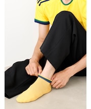 【Tabio MEN】サッカー応援 ミサンガスニーカー丈ソックス