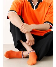 【Tabio MEN】サッカー応援 ミサンガスニーカー丈ソックス