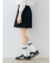 【さらっと快適】吸水速乾メッシュ2本ラインミディ丈ソックス