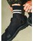 【Tabio MEN】DRYメッシュラインショートソックス