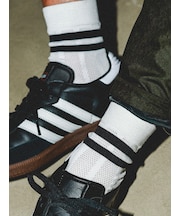 【Tabio MEN】DRYメッシュラインショートソックス