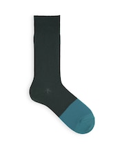【Tabio MEN】つま先DRY綿麻カノコソックス