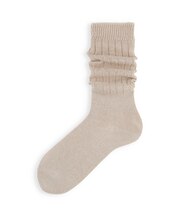 【Tabio MEN】和紙シアールーズリブ無地ソックス