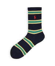 POLO アメリブラグビーストライプソックス